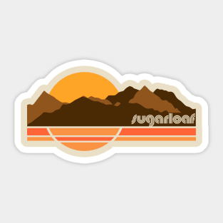 Sugarloaf Retro 70s Tourist Souvenir Sticker